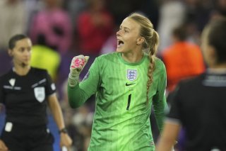 Hannah Hampton et l'Angleterre partent favorites face à l'Italie KEYSTONE/AP/Alessandra Tarantino